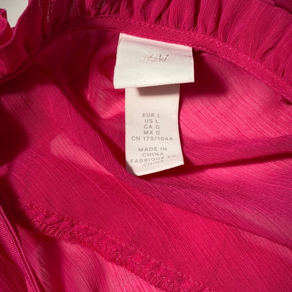 ***NWOT***H&M Chiffon Maxi Dress - Picture 7 of 12